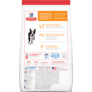 [Hill's 希爾思] 犬用 Science Diet® ADULT 1-6 LIGHT SMALL BITES CHICKEN MEAL & BARLEY RECIPE 1至6歲減肥成犬乾糧 2kg (雞肉&大麥味) (細粒)