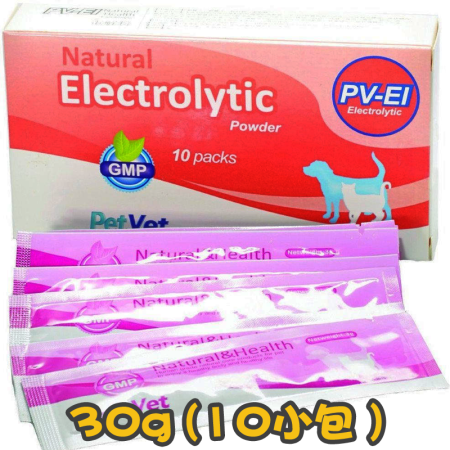 [PetVet] 犬貓用 (PV-El)電解粉 Electrolytic Powder -30g(10小包)