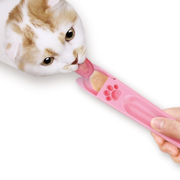 [CattyMan] 貓用 肉泥餵食神器 Cat feeder cat bar squeeze spoon