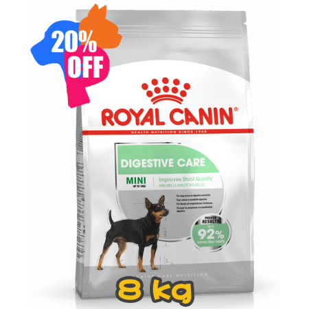 [ROYAL CANIN 法國皇家] 犬用 Mini Digestive Care Adult 小型犬消化道加護配方乾糧 8kg