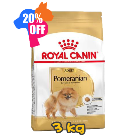 [ROYAL CANIN 法國皇家] 犬用 Pomeranian Adult 松鼠狗成犬專屬配方乾糧 3kg