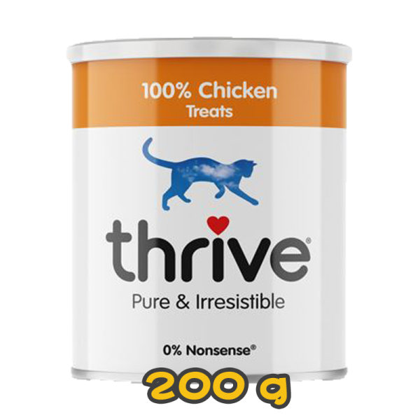 [Thrive 脆樂芺] 冷凍脫水雞胸肉貓狗小食[珍寶裝] Freeze Dried Chicken Breast 170g