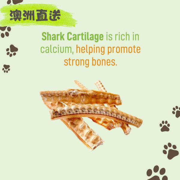 (限量澳洲直送) [Clear Dog Treats] -鯊魚軟骨 Shark Cartilage-1000g