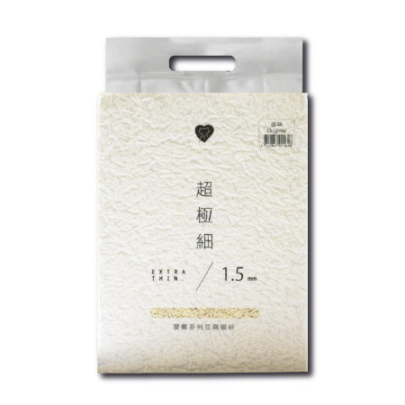 [LoveCat 愛寵] 超極細1.5mm豆腐砂-6L (原味/綠茶)