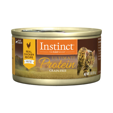 [新品優惠] [Instinct 本能] 貓用 頂級蛋白無穀物系列 無穀物雞肉配方全貓濕糧 Ultimate Protein Chicken Recipe 3oz