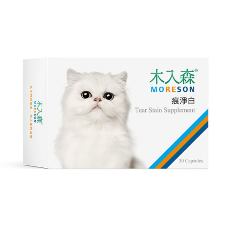 [木入森 MORESON] 貓用 痕淨白 Tear Stain Supplement-30粒