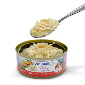 [Animalkind] 犬貓用 海陸盛宴雞肉蟹肉全貓狗濕糧 Chicken & Crab Stew Recipe -70g
