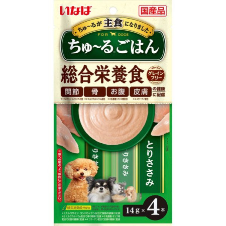 [CIAO CHURU] 犬用 綜合營養雞肉醬 DS-241 全狗小食 4 x 14g