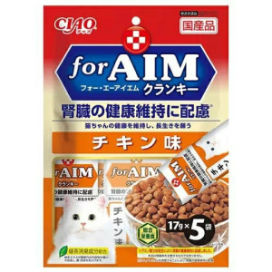 [CIAO CHURU] 貓用 AIM 腎臟健康維持夾心 雞肉 CA-33 全貓糧 5 x 17g