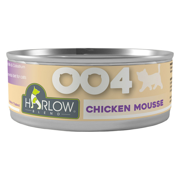 [HARLOW BLEND] 貓用 無穀物 雞肉慕斯全貓濕糧 Chicken Mousse Cat Wet Food 80g