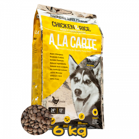 [A LA CARTE] 犬用 CHICKEN & RICE 高能量大型犬雞肉配方狗乾糧 6kg (1.5kg x4包) 