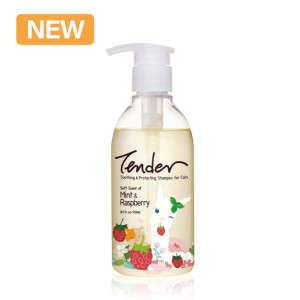 [TENDER 天生溫柔] 貓用 舒敏防護薄荷覆盆莓潔毛液 Mint & Raspberry Formula For Cat Shampoo -250ml