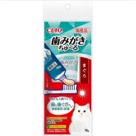 [CIAO CHURU] 貓用 吞拿魚刷牙 CS-160 全貓小食 18g