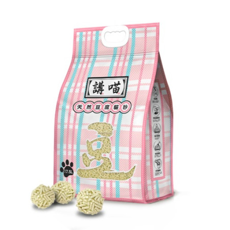 [講喵] 天然原味豆腐貓砂 Tofu Cat litter 17.5L (3.0mm）