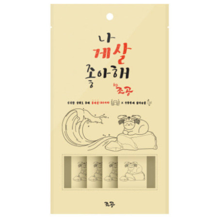 [Cho And Kang] 犬貓用 ILoveCrab唧唧棒系列紅蟹拼雞胸肉小食 Crab Puree 15gx4pcs