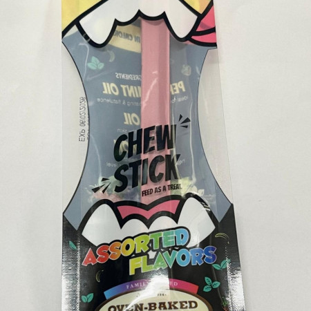 [Gift$500] [OVEN-BAKED 奧雲寶] 犬用 藍莓味潔齒棒狗小食 Blueberry Flavors Dental Chew Stick (1支裝)