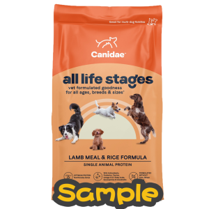 [SAMPLE] [CANIDAE] 犬用 ALS 羊肉糙米配方 全犬乾糧 Lamb Meal & Rice Formula 