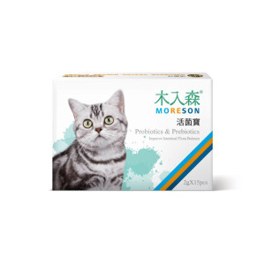 [木入森 MORESON] 貓用 活菌寶 Probiotics & Prebiotics-2g x15包