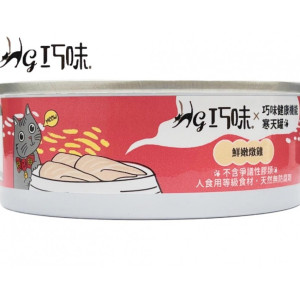 [巧味] 貓用 健康寒天罐鮮嫩純雞成貓濕糧 Healthy Hantian Chicken -80g